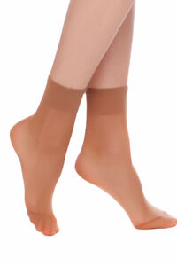 Ivette Bridal Pack2 Meias soquetes largura máxi 20dn