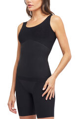 Spanx Camiseta tirantes moldeadora invisible negro