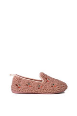 Toni Pons Faux shearling slippers  rosa