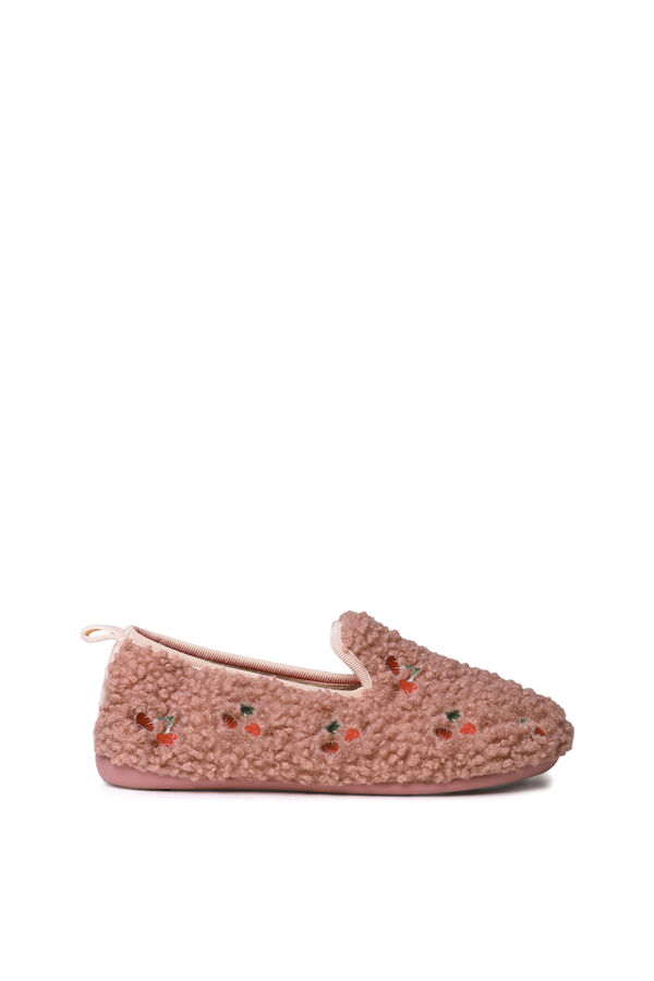 Toni Pons Faux shearling slippers  rosa