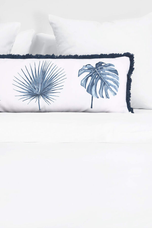 Textura Lençol algodão cetim. Cama 135-140 cm. branco