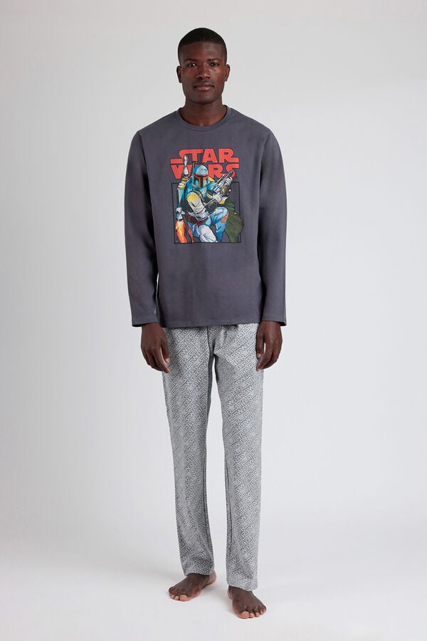 Admas Pijama Boba Fett A cinzento