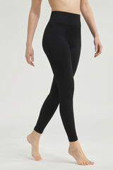 DIM Leggings esportivas longas femininas preto