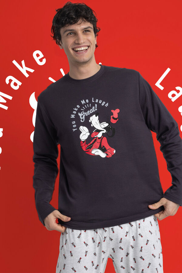 Admas Você me faz rir Um pijama cinzento