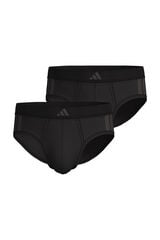 Adidas Pacote com 2 cuecas elásticas Active Flex Cotton 3-Stripes  preto