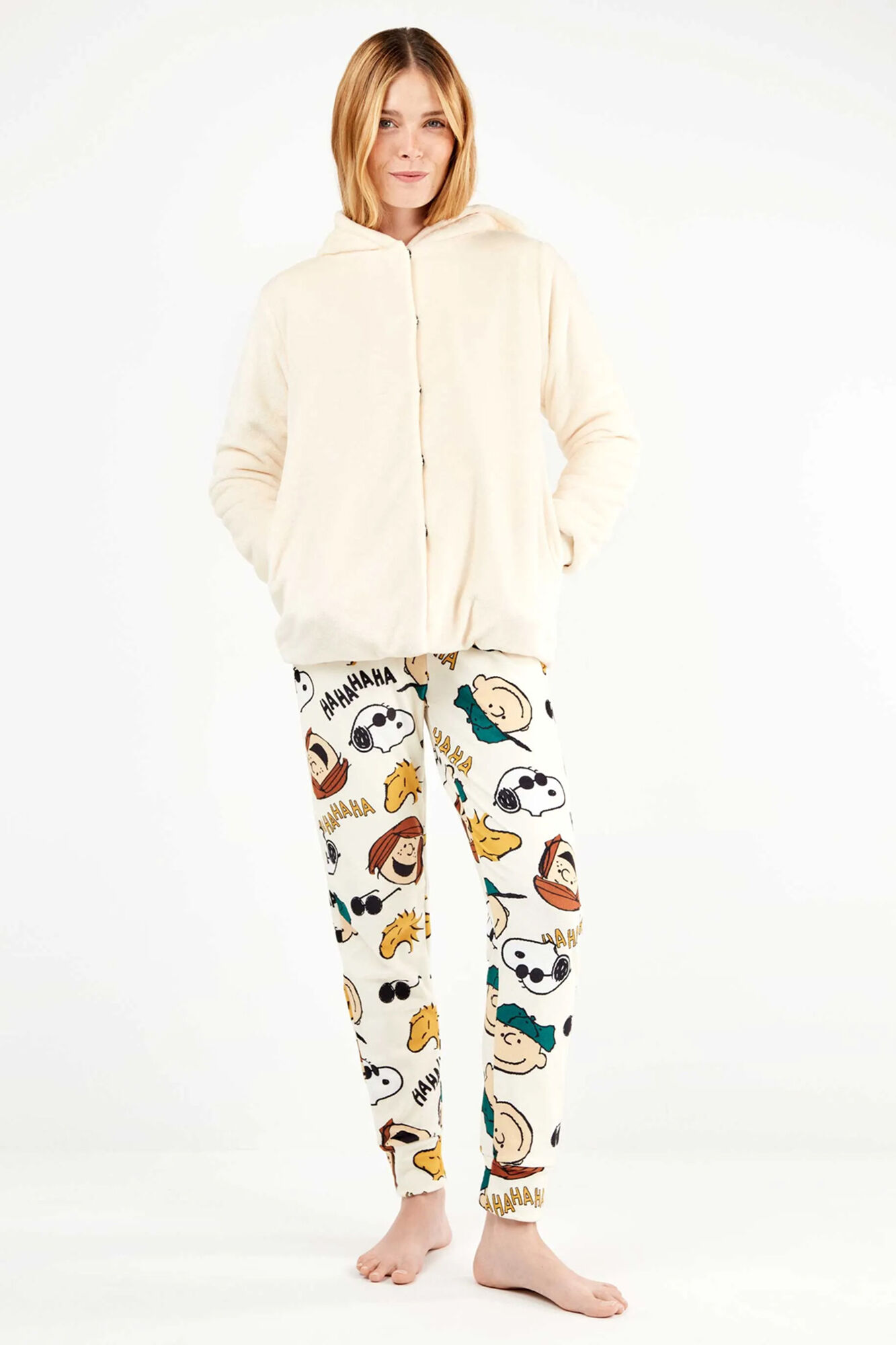 Gisela Robe de banho extra macio e macio