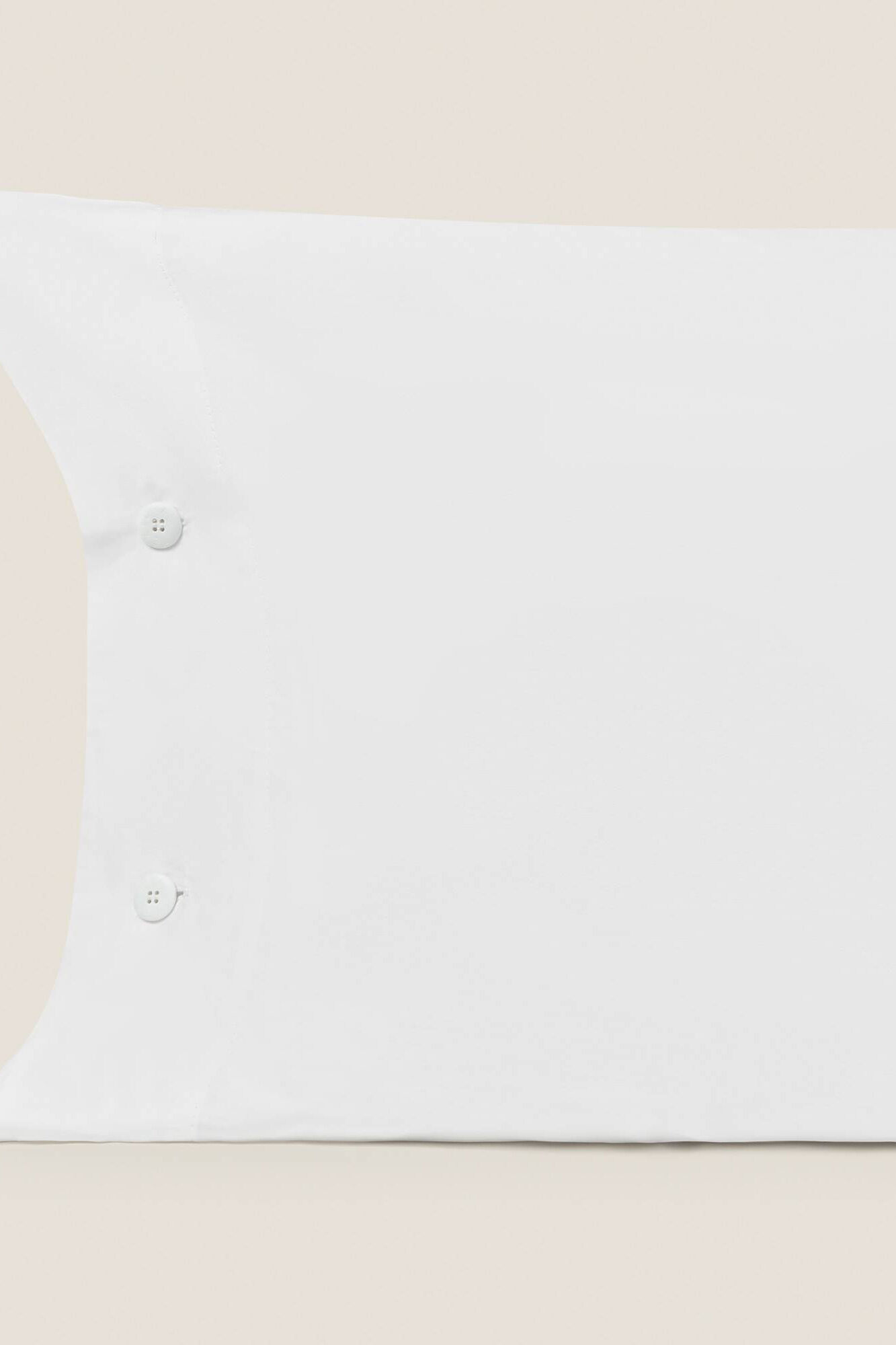 Textura Capa almofada algod&atilde;o cetim. Cama 135-140 cm.