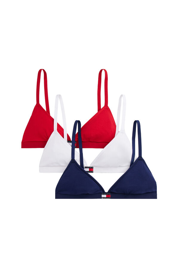 Tommy Hilfiger Pack de 3 sujetadores triangulares  estampado