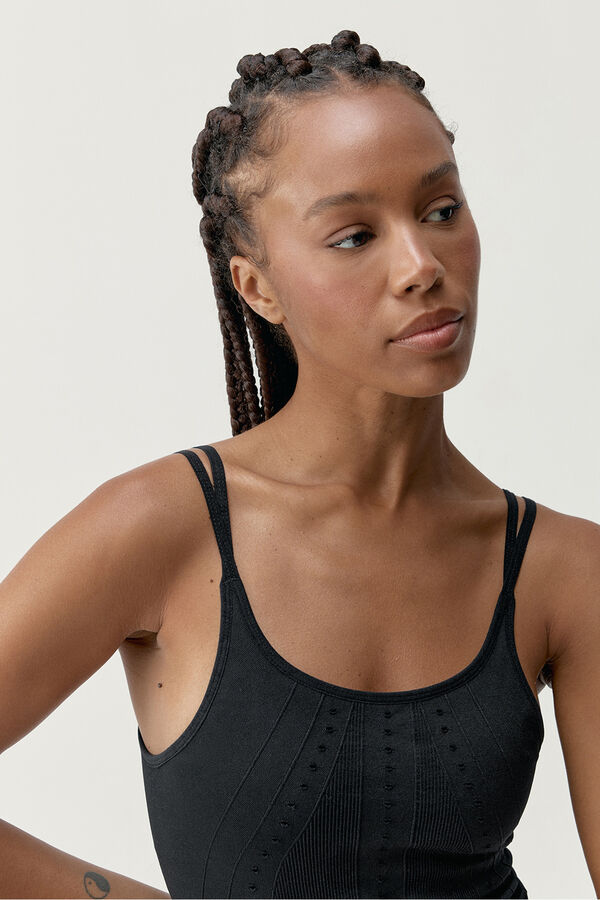 Born Living Yoga Blusa preta Shantala preto