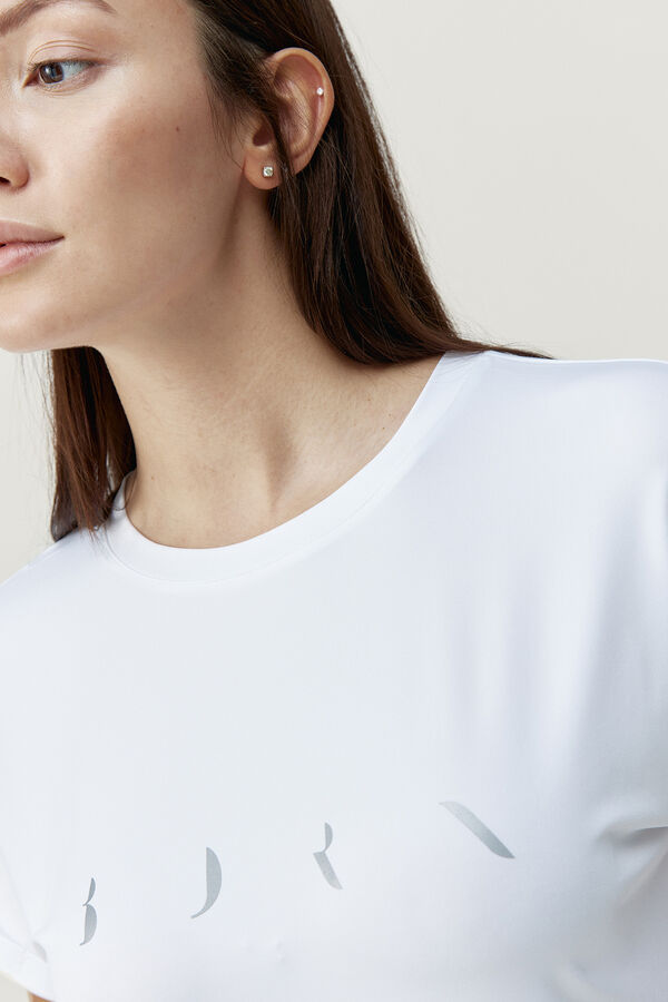 Born Living Yoga Camiseta Azami branco