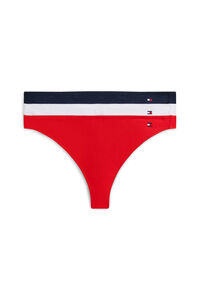 Tommy Hilfiger Pack de 3 cuecas tanga com logo lateral