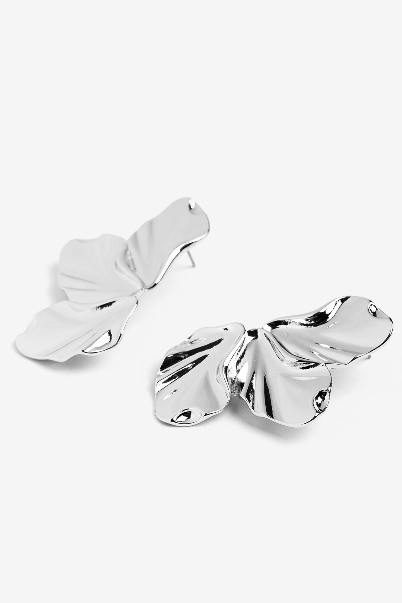 Vilanova Brincos Met&aacute;licos Florais