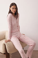 Trendyol Conjunto de pijama rosa