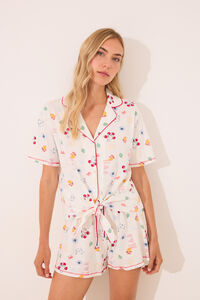 Women'secret Pijama camiseiro curto Moomin 100% algodão