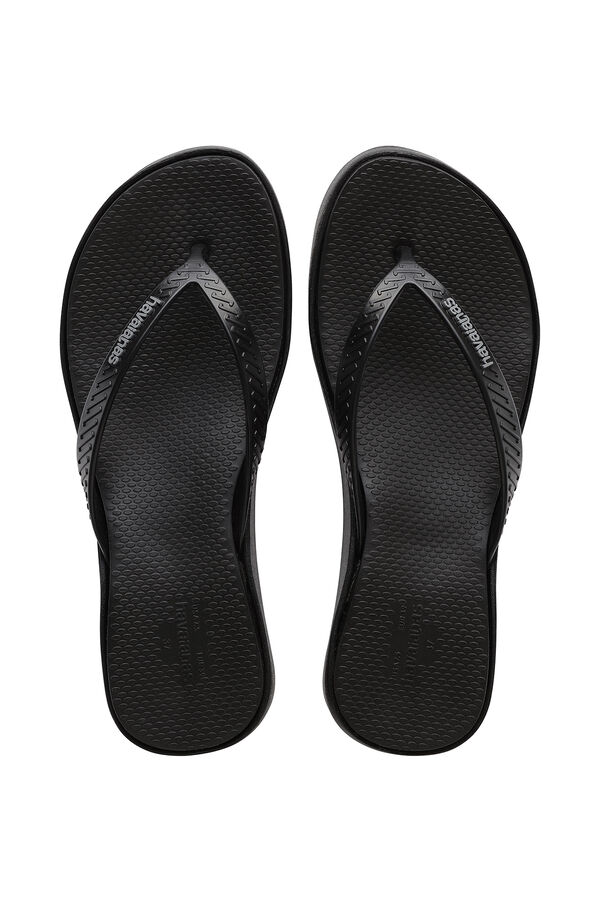 Havaianas Chinelos Hav. Plataforma alta preta preto