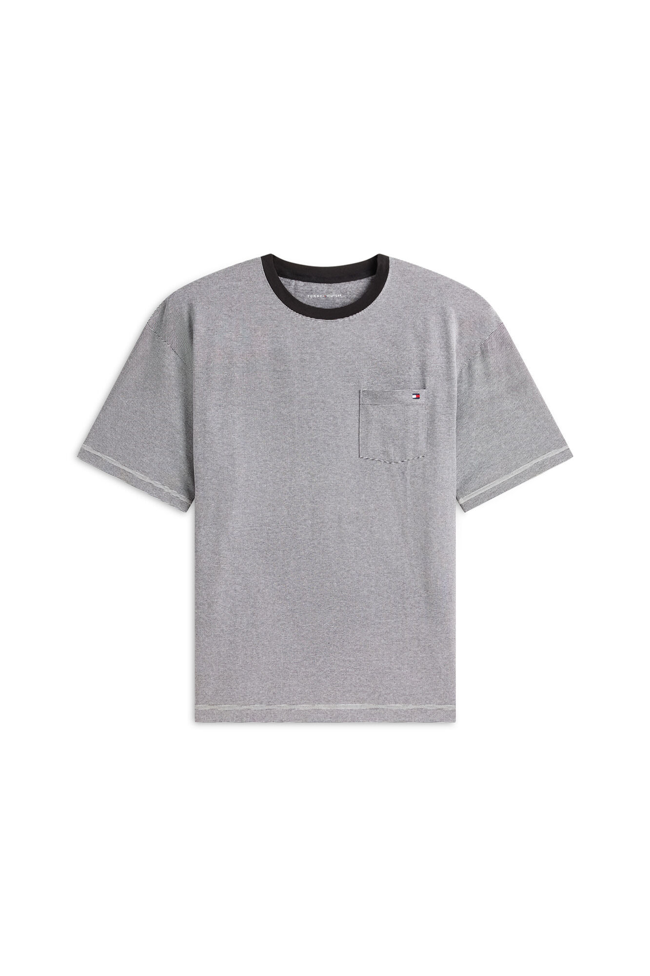 Tommy Hilfiger Pijama curto estampado a riscas
