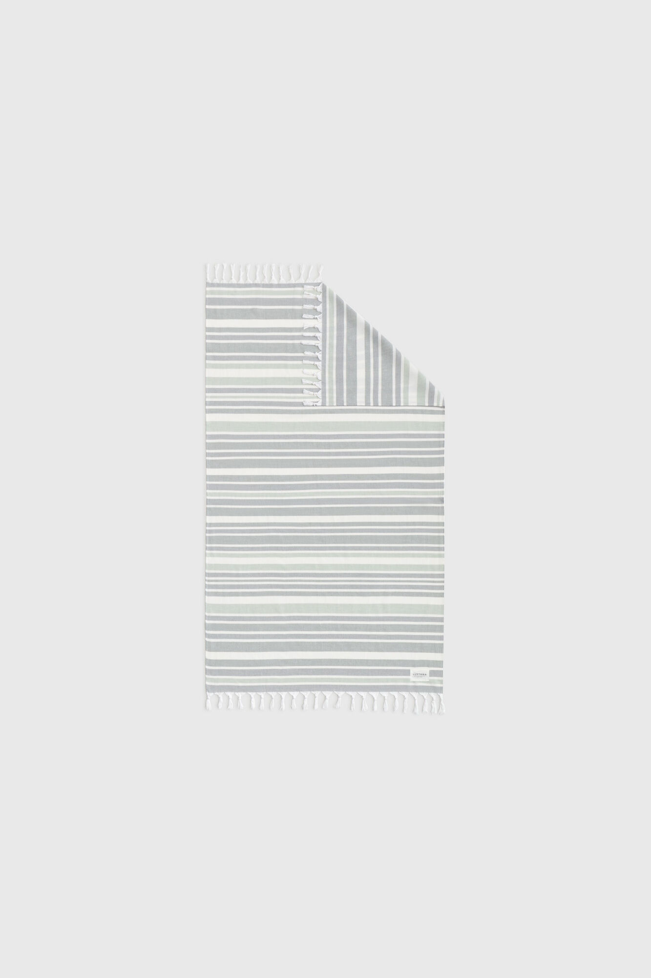 Textura Toalha p&aacute;reo em algod&atilde;o &agrave;s riscas