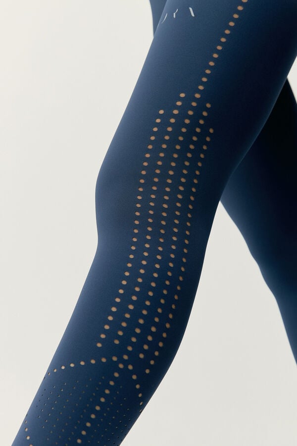 Born Living Yoga Sailor Blue Saril leggings blue