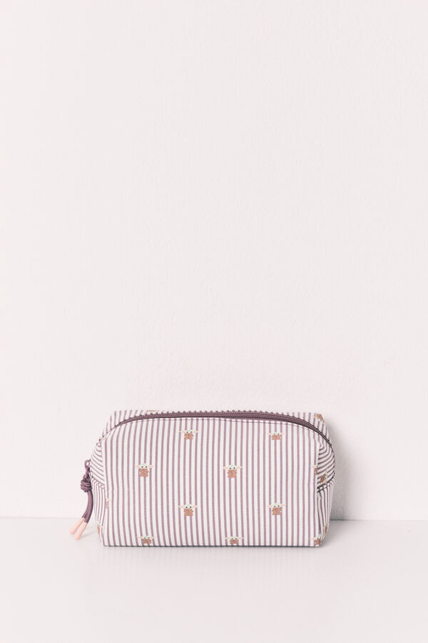 Women'secret N&eacute;cessaire com riscas Baby Yoda bege