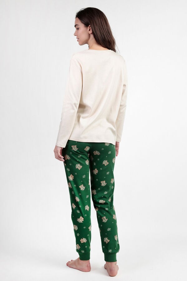Admas Pijama Grogu Fofo A bege