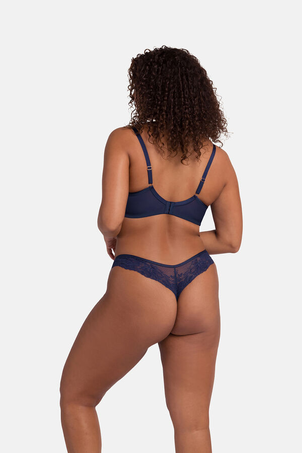 Dorina Tanga de renda azul