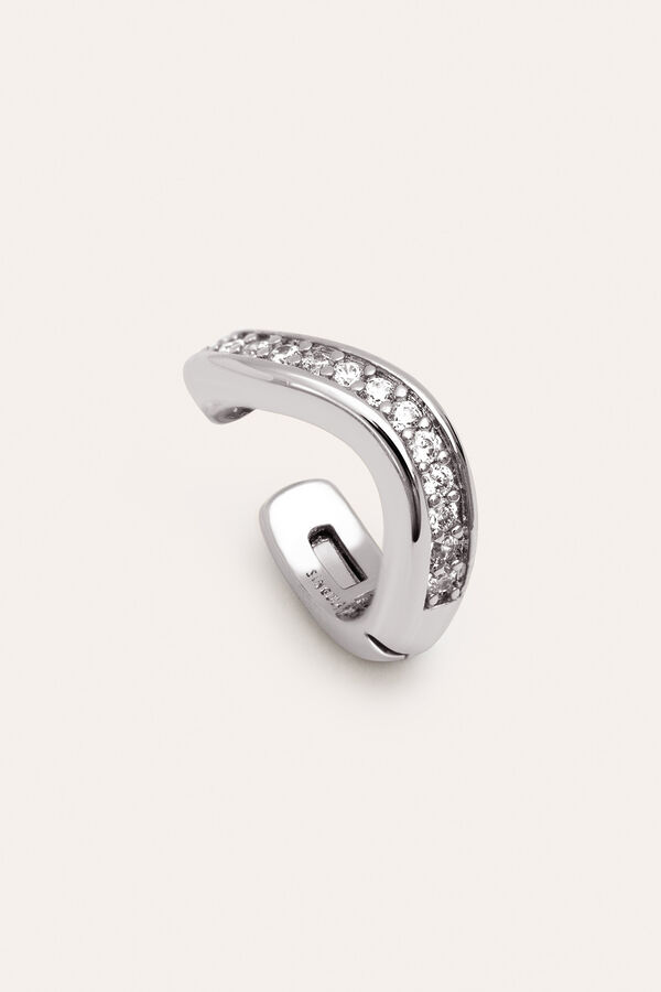 Singularu Hailey Ear Cuff Loose Earring cinzento