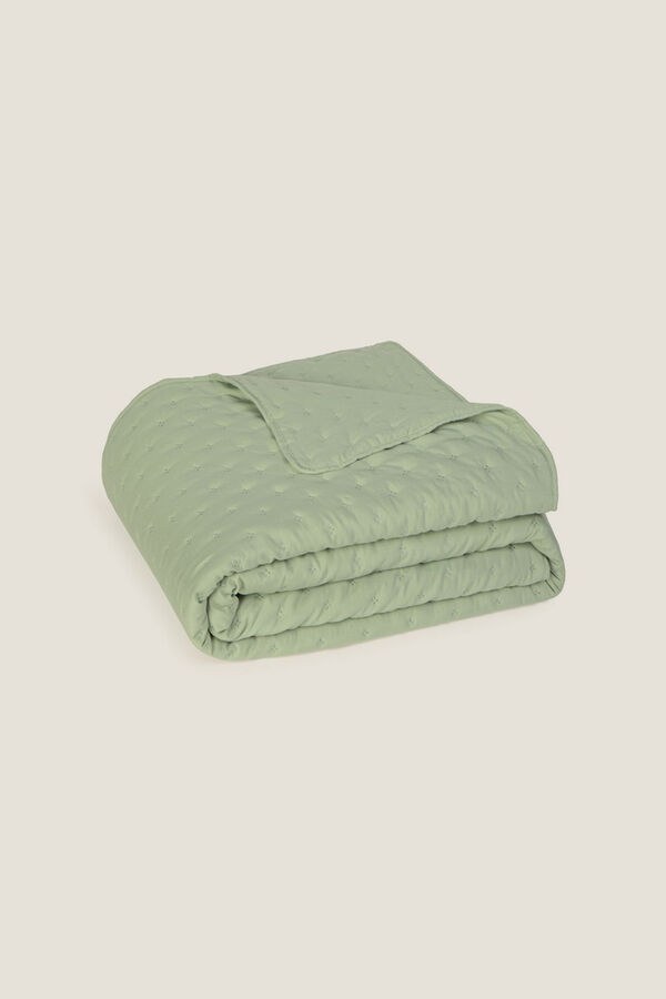 Textura Reversible plain quilt beige