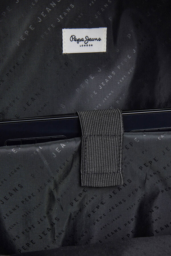 Pepe Jeans Mochila com fecho-éclair central azul