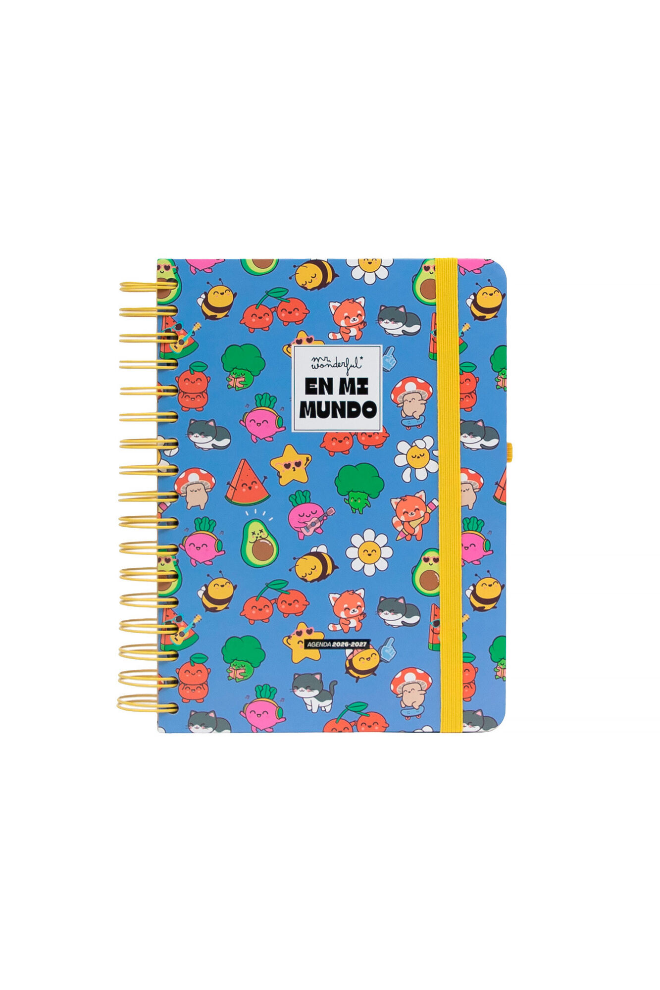 Mr. Wonderful Agenda Mr. Wonderful 226-27 Di&aacute;ria - No meu mundo