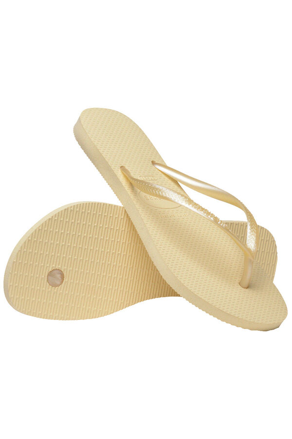 Havaianas Chinelos Hav. Amarelo Fino estampado