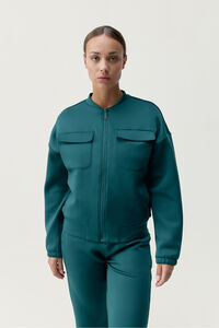 Born Living Yoga Jaqueta Graft Verde Profundo