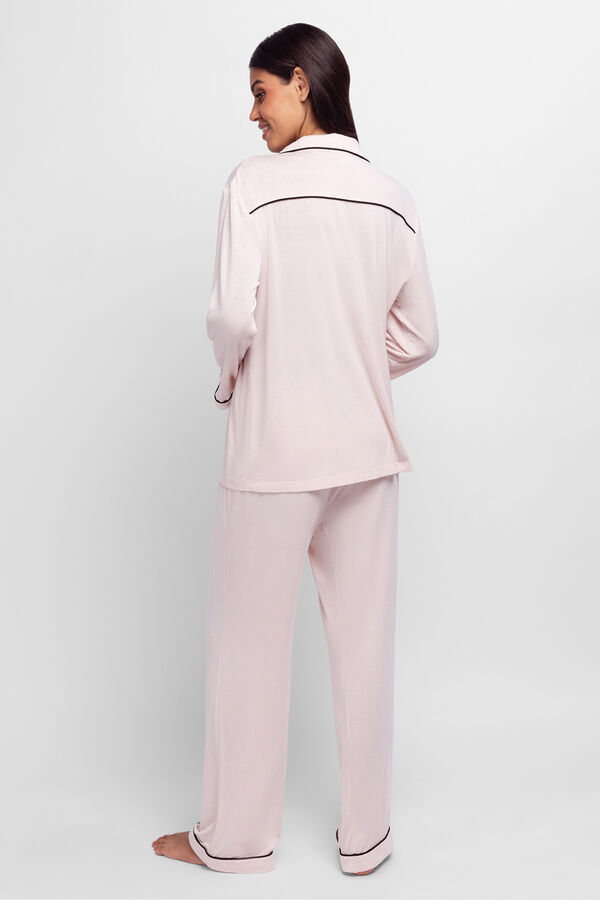 Dorina Conjunto de pijama Charli con camiseta y pantalones fucsia