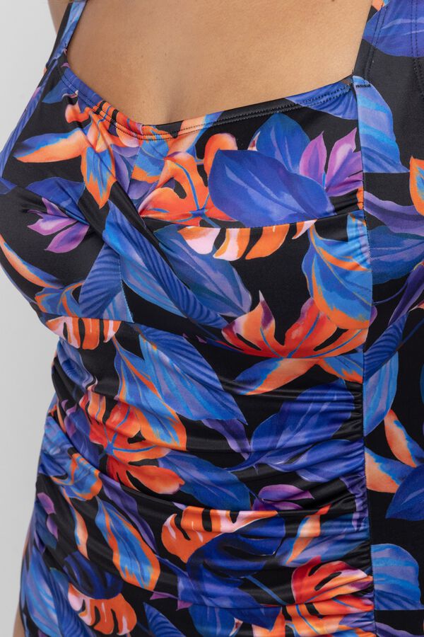 Dorina Fato de banho uma pe&ccedil;a com enchimento leve Vybe preto