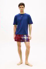 Tommy Hilfiger Conjunto de pijama curto com T-shirt e boxer estampado