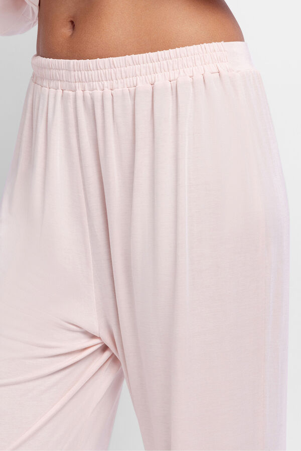 Dorina Conjunto de pijama Charli con camiseta y pantalones fucsia