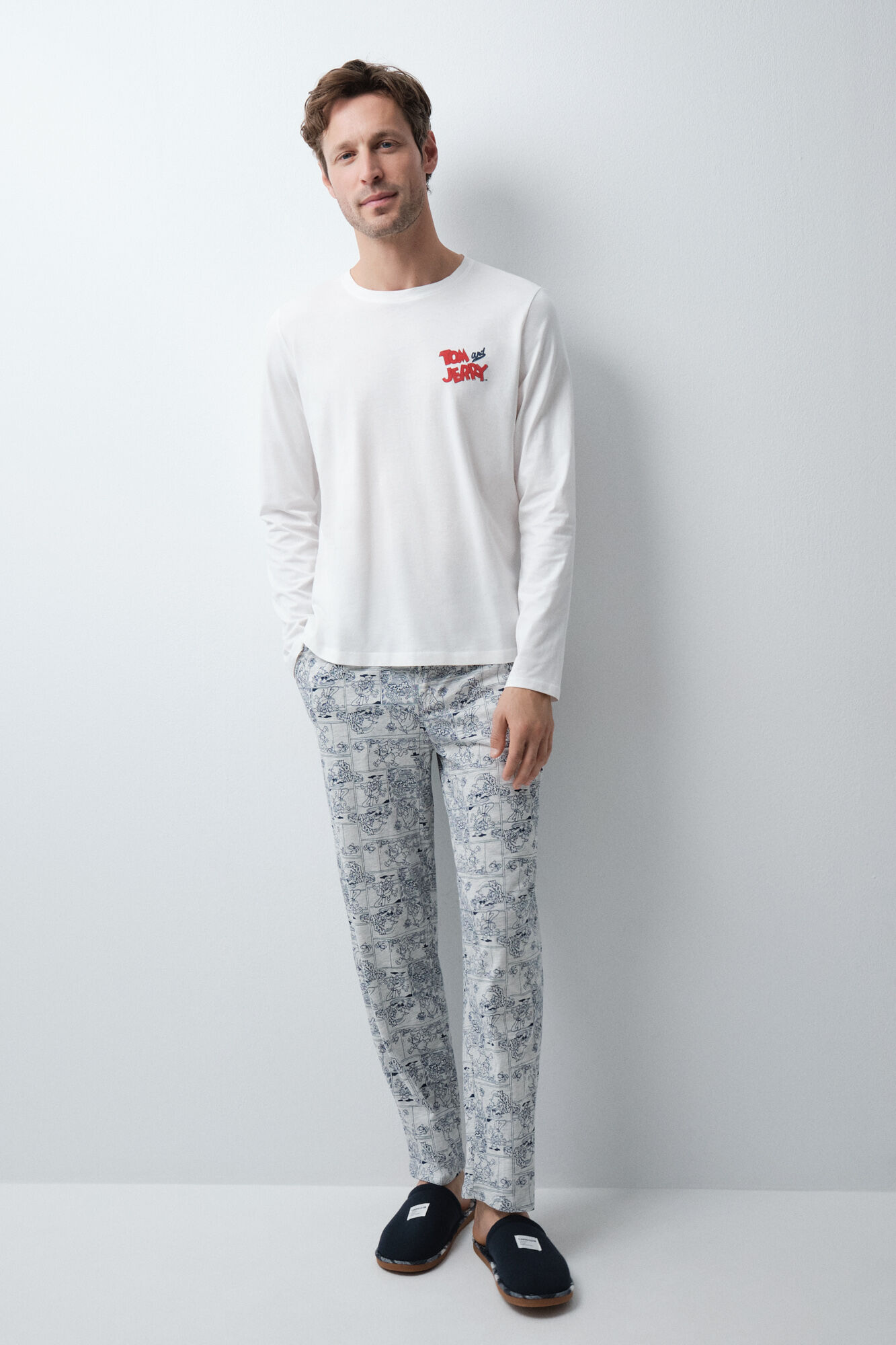 Women'secret Pijama comprido em algod&atilde;o Tom & Jerry