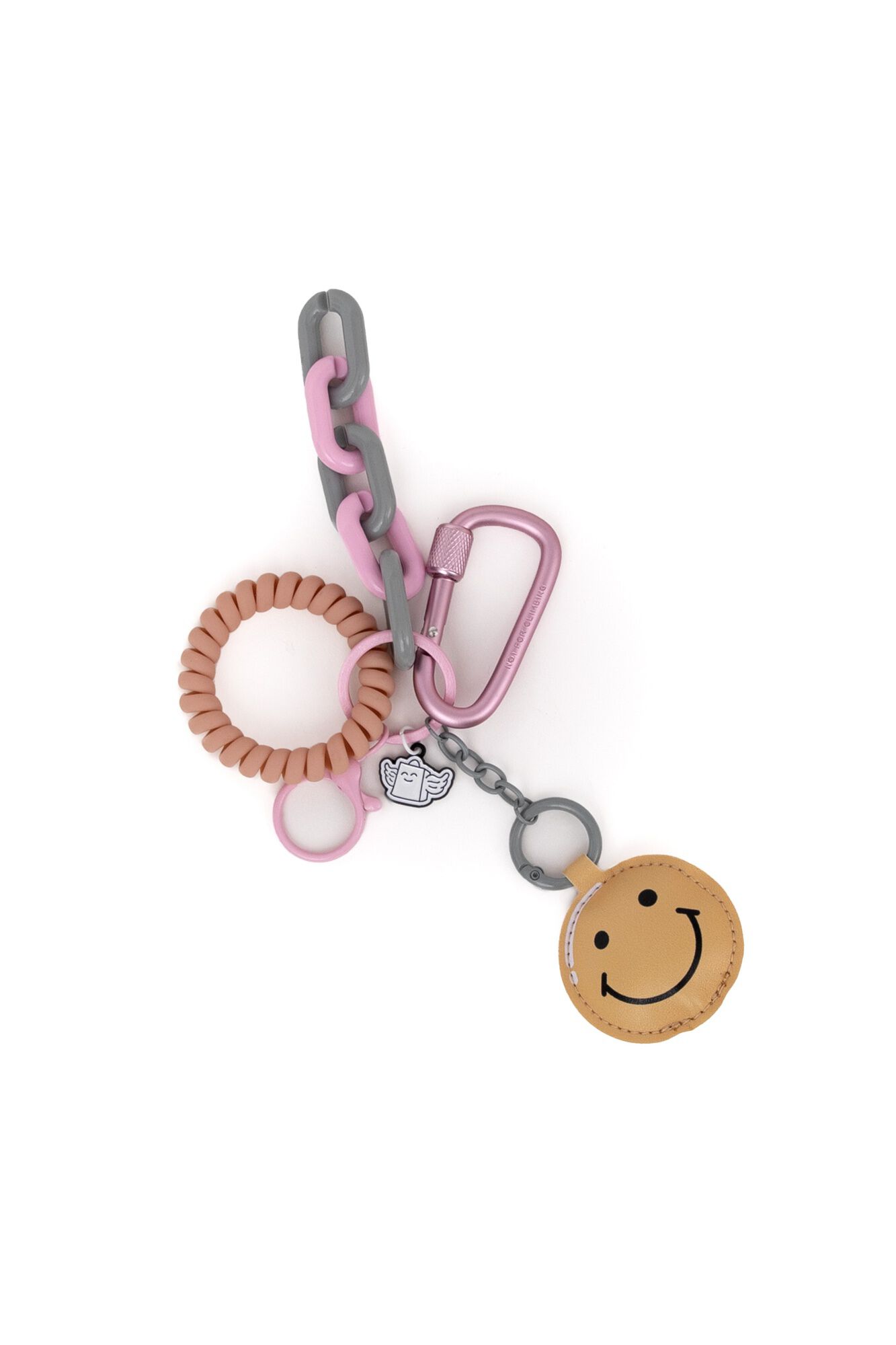 Mr. Wonderful Decora&ccedil;&atilde;o pendente para malas - Smiley