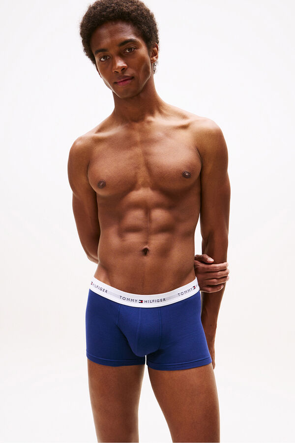 Tommy Hilfiger Pacote com 3 Boxers de Algodão estampado