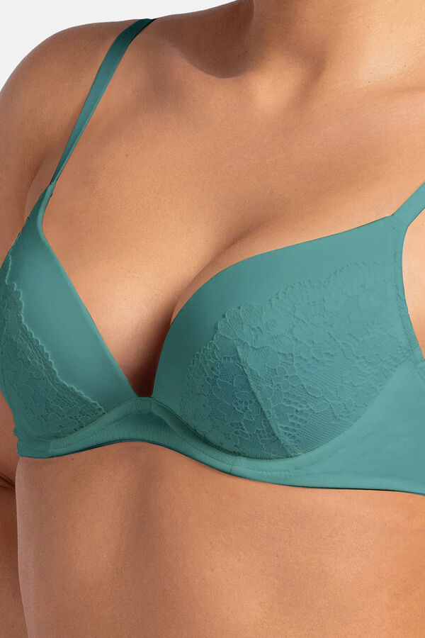 Dorina Pack of 2 push up bras blue