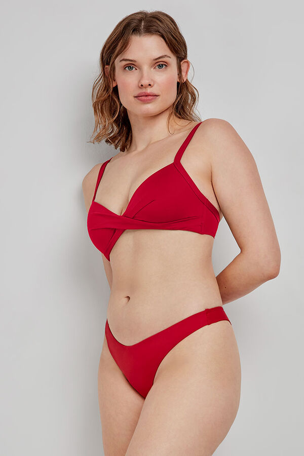 Gisela Top bikini capacidad rojo rojo
