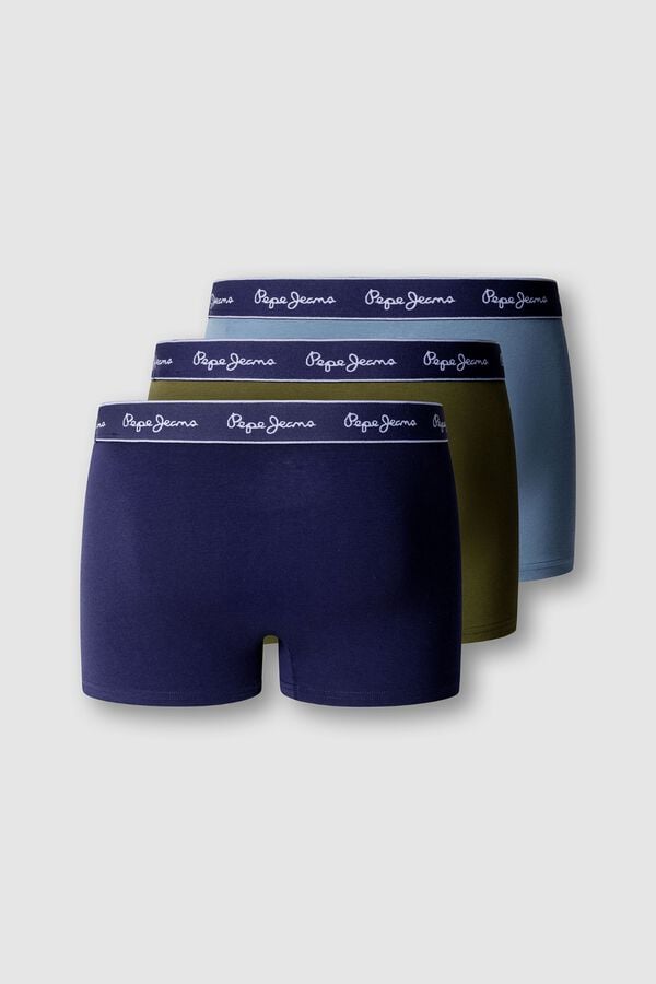 Pepe Jeans Pack de 3 b&oacute;xers Pepe Jeans verde