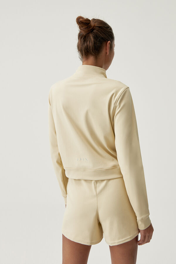 Born Living Yoga Short Naoko Oat Milk beige