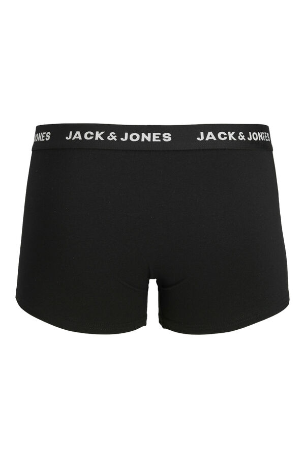 Jack & Jones Pack de 2 boxers lisos preto