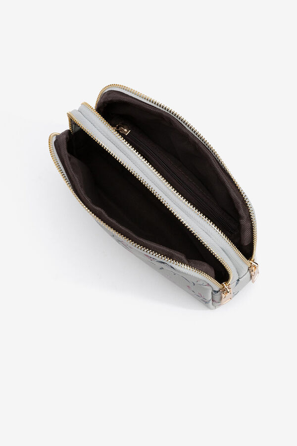 Vilanova Neceser con Estampado Floral grey