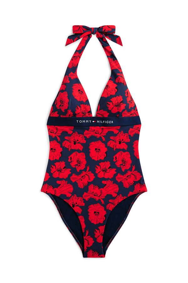 Tommy Hilfiger Fato de banho halter estampado floral estampado