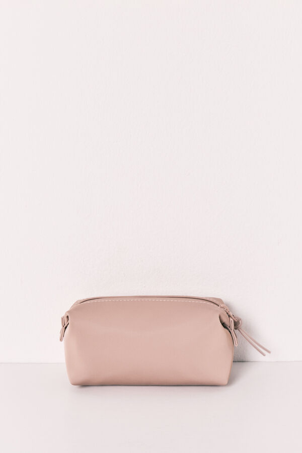 Women'secret Neceser peque&ntilde;o goma marr&oacute;n nude