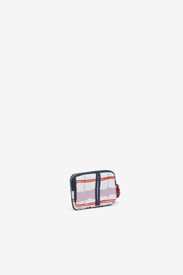 Vilanova Bolsa de Nylon Estampado vermelho