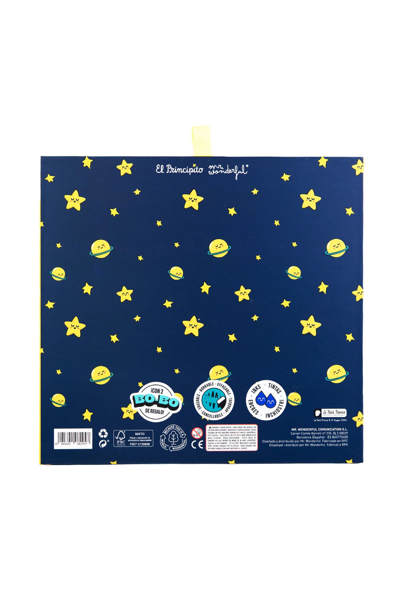 Mr. Wonderful Set Agenda Pocket O Principezinho