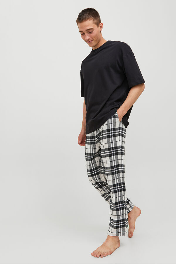 Jack & Jones Pantal&oacute;n de pijama largo gris