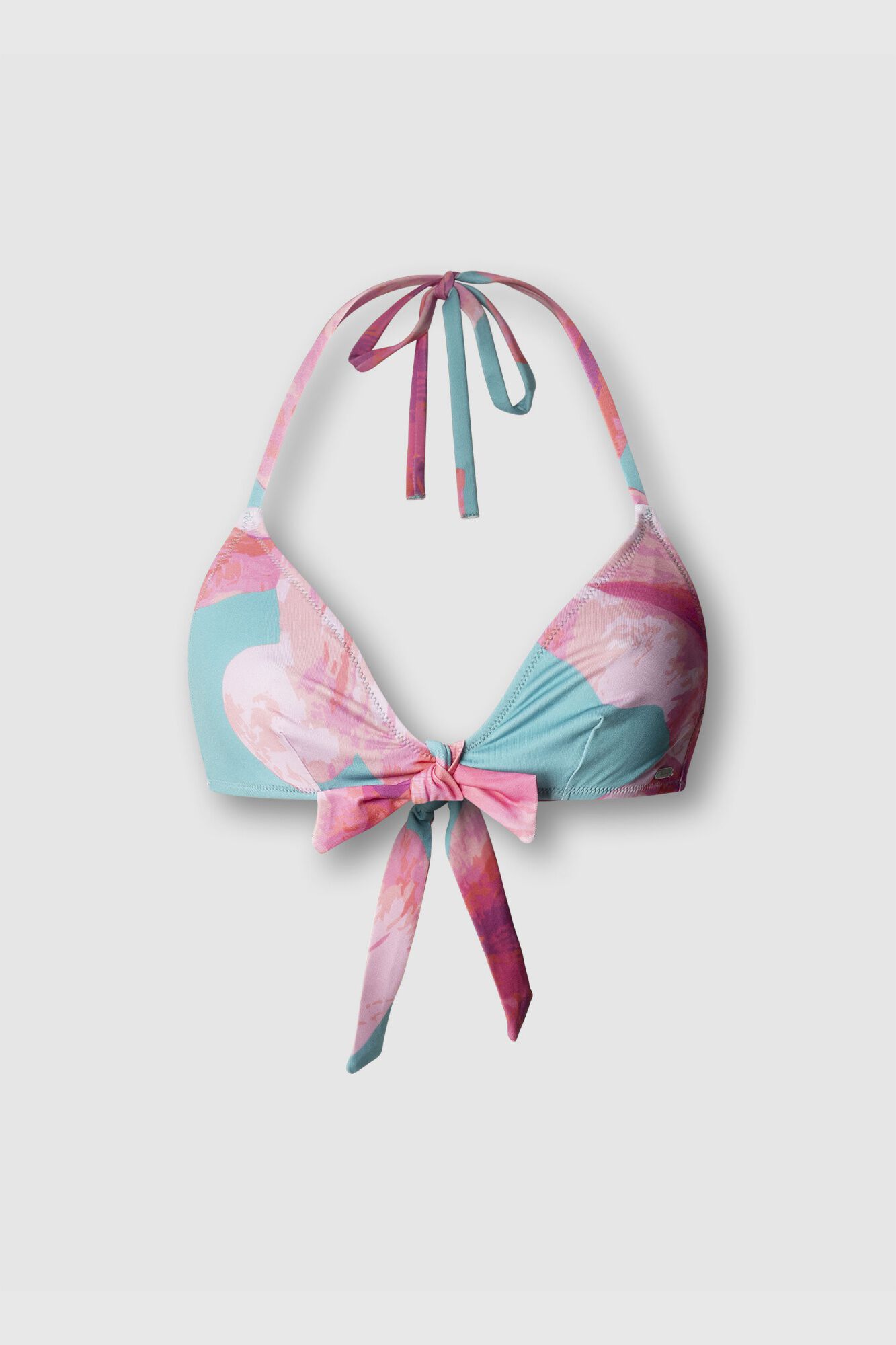 Pepe Jeans Top biqu&iacute;ni triangular estampado floral